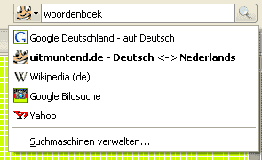 uitmuntend Such-Plugin für den Browser
